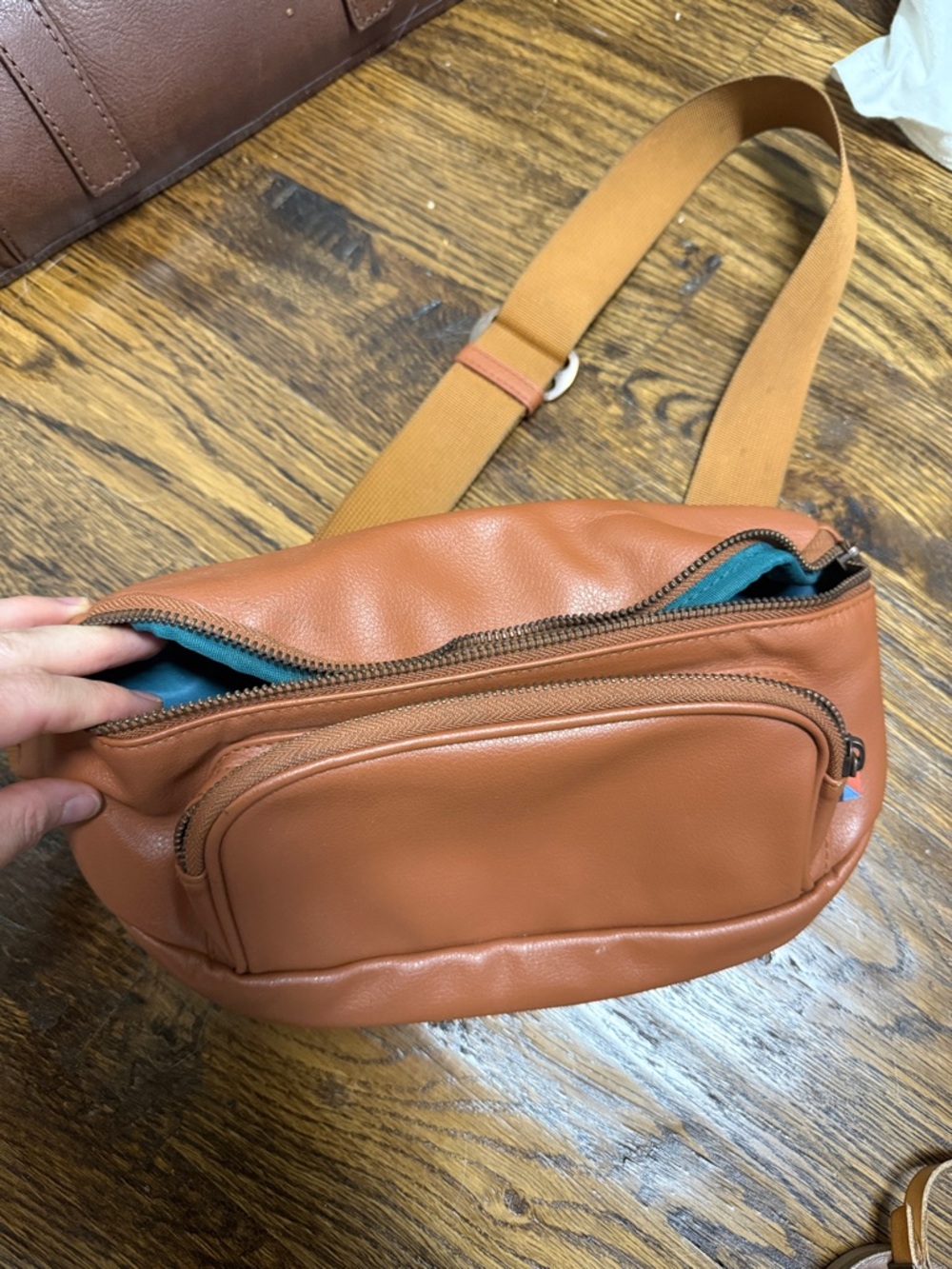 Kibou Crossbody travel diaper bag